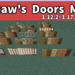 【Minecraft】マインクラフトMOD紹介「Macaw’s Doors」#1