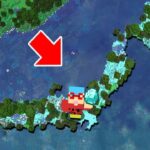 【マイクラ】改造された日本列島を使ってサバイバルPVPしたら面白すぎたｗ