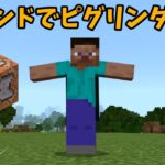 ピグリンダンスさせるコマンド　マイクラ統合版　#Shorts