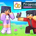 Using The PROPOSAL MOD In Minecraft!