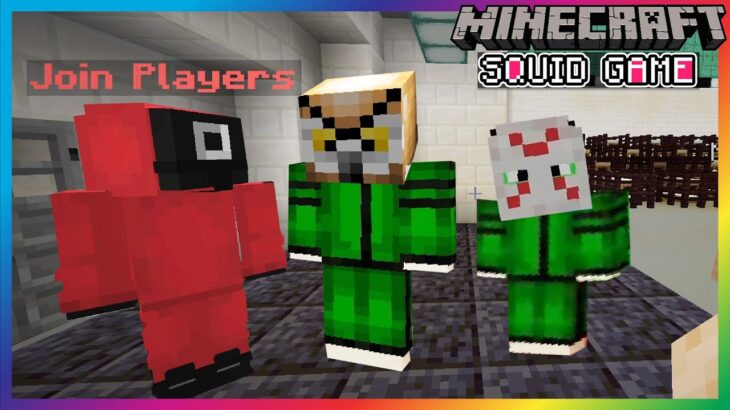 We got a Squid Game mod made for Minecraft