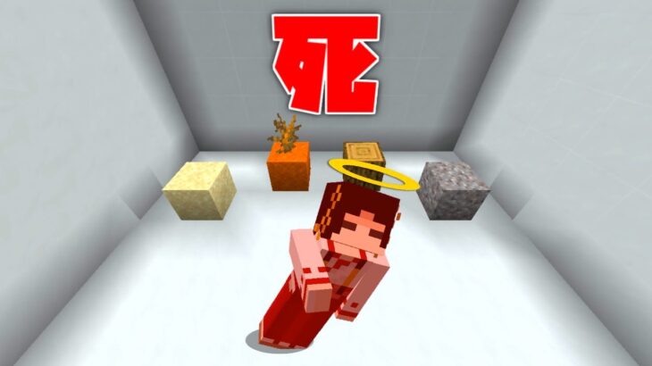 【マイクラ】死んだら勝ちの謎マップ！？【ゆっくり実況】【配布マップ】