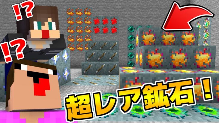 マイクラ こんな鉱石見たことない アイテムがそのまま鉱石になった世界がヤバすぎる マインクラフト Minecraft Summary マイクラ動画