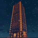 『マインクラフト』高級住宅街建設計画＃２ ベランダのある複合ビル