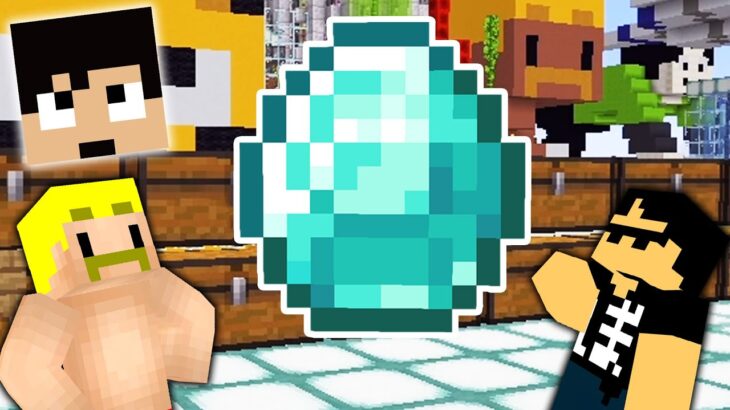 【マイクラ】あの手この手でダイヤを集める男たち