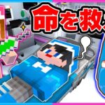 手術して人間の命を救え！マイクラ医者ごっこ😷💉🩺【まいくら】【マインクラフト】