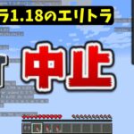 【マイクラ1.18】エリトラの弱体化はなかったことに[Minecraft: Java Edition – 1.18 Release Candidate 3]