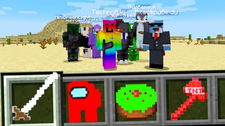 100 Players vs. My custom Minecraft mod