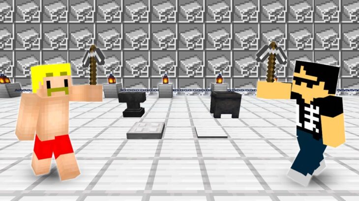 【マイクラ】10000個の鉄を使って建築してみた！