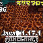 [マイクラ生放送]Java版1.17.1、36日目はマグマブロック集め