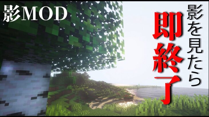 [マイクラ] 影を見たら即終了マインクラフト [影MOD] [まいくら]