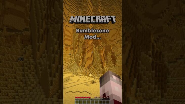 Minecraft BEE DIMENSION!🐝 (Bumblezone Mod)