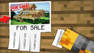 Minecraft GIANT INSTANT HOUSE SPAWNERS MOD / HOUSES TUTORIAL FOR SALE !! Minecraft Mods