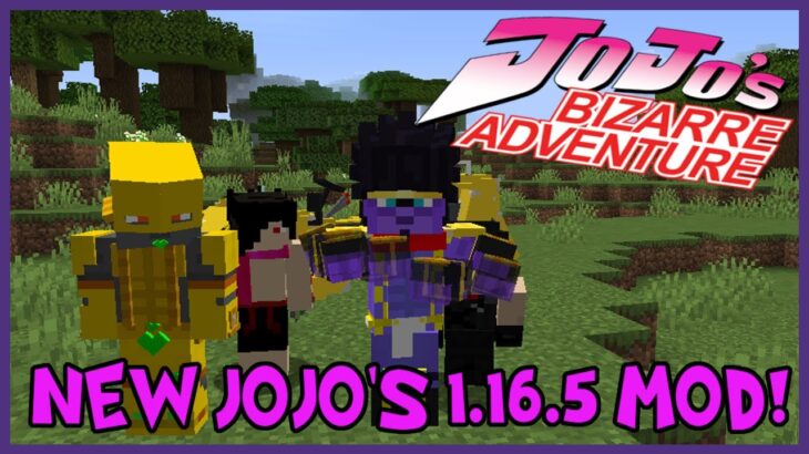 NEW JOJOS MOD, 5 STANDS, HAMON SYSTEM, VAMPIRES & MORE! Minecraft Jojos Bizarre Adventure Mod Review