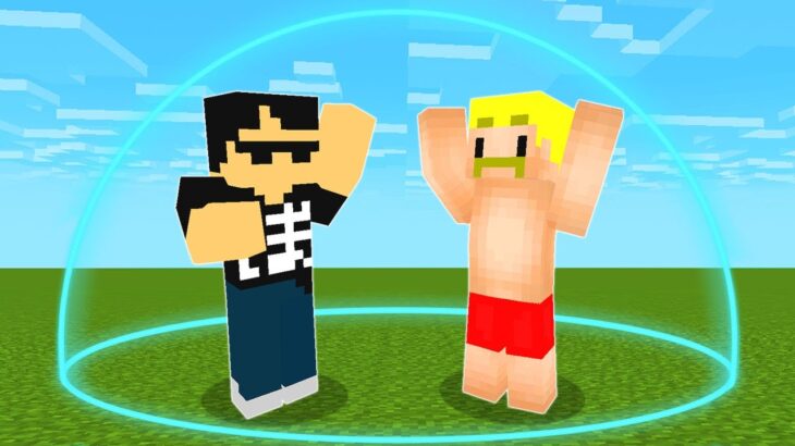 【マイクラ】仲間と離れたらダメージを喰らう世界でエンドラ討伐対決！【エンドラRTA】
