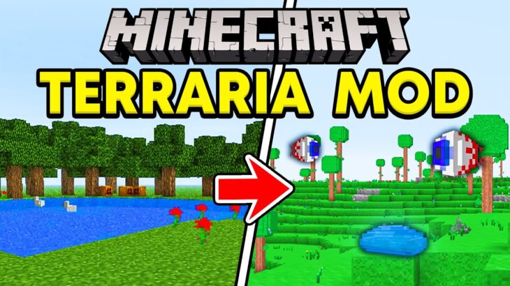 This Mod Turns Minecraft Into A 3d Terraria Minecraft Summary マイクラ動画