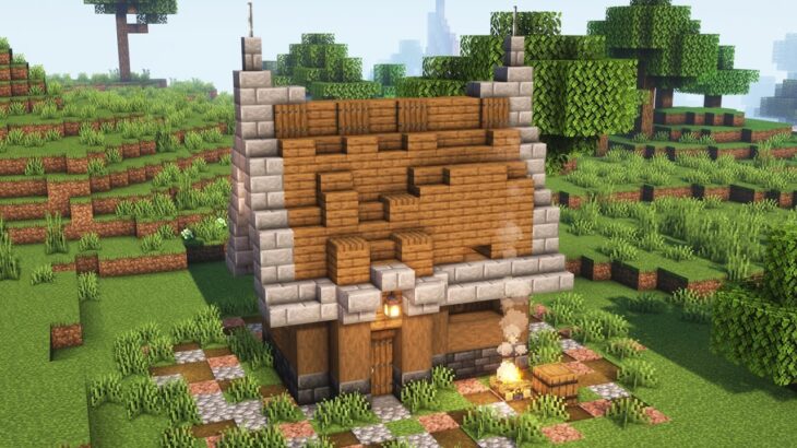 マインクラフト 小さな家 の作り方 建築解説 Minecraft Summary マイクラ動画
