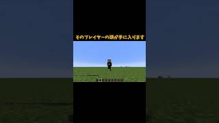 プレイヤーの頭を手に入れる方法！？【マイクラ】【コマンド】