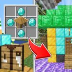 【マインクラフト】建造物を最強にできる世界でサバイバルしたらチートすぎたｗ