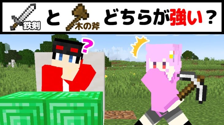 【マインクラフト😜】クイズに正解してダイヤ探しの時間を増やせ！「頭脳×サバイバル力」【マイクラ実況】