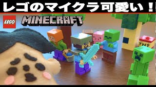 マイクラのレゴが可愛すぎた！「クラフトボックス・マインクラフト・おもちゃ」【ドイヒーくんの商品紹介】