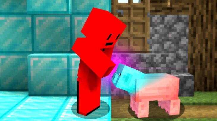 【マイクラ】触るとなんでもダイヤモンドになるマインクラフト