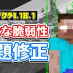 【マイクラ1.18】Java版の重大な脆弱性が修正＆霧の仕様変更など詳しく解説‼【マインクラフト】1.18.1(洞窟と崖アップデート)