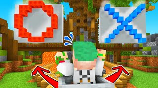 間違えたら即死！？〇✕トロッコクイズをやってみた！『マイクラリレー2021』【まいくら・マインクラフト1.18】