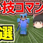 【マイクラ】知ってる？小技コマンド6選【ゆっくり実況】【Java Edition】