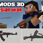 GUN MODS 3D Indonesian War Addon V2 Part 1 in Minecraft MCPE/BEDROCK