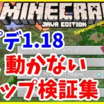 【マイクラJava版攻略】 1.18アプデで使える 使えないトラップ検証 まあクラ 【ゆっくり実況】