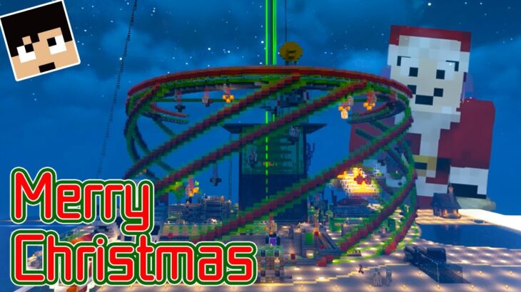 【マイクラ】拠点をクリスマス装飾したらマジで感動した【Java1.18.1】カズ世界#177