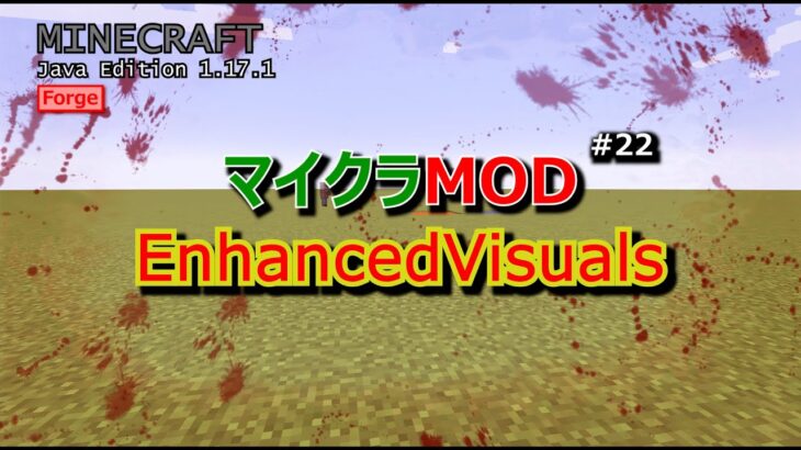 マイクラmod 22 ダメージが視界でリアルわかる Mod 1 17 1 Minecraft Summary マイクラ動画