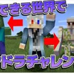 [マインクラフト]変身MODを駆使してエンダードラゴンを倒せ！！[どぬく][からぴち]