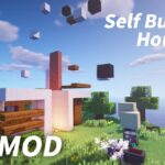 【マイクラ】MODなし！1秒で作る全自動建築の家 #Shorts