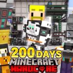 【マイクラ】工業MODで200日間ハードコア生活で装置だらけになりました【Minecraft 100days】