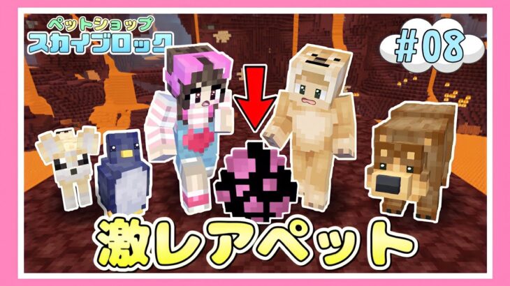 最終回 ネザーにいた激レアペットが衝撃的すぎた マイクラ マインクラフト Minecraft たまちゃん Minecraft Summary マイクラ動画