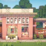Minecraft | How to Build a Cafe (no mods or texture packs)