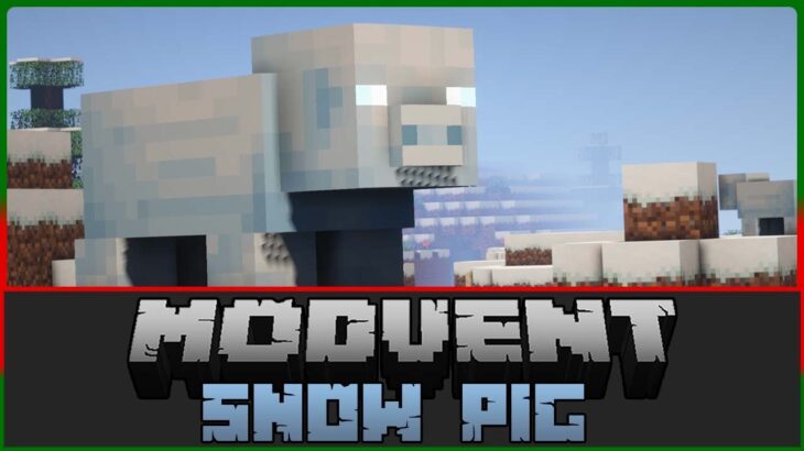 Minecraft Mod Advent Calendar 2021: Day 2 – Snow Pig