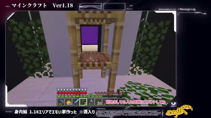 Minecraft 1 18に映える家完成編 続エンドへの道 身内鯖 Minecraft Summary マイクラ動画