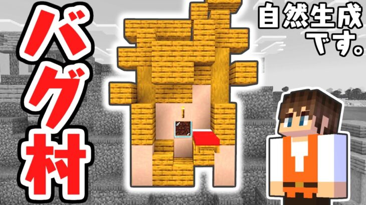 完全にバグった村を発見しました…テラコッタもコンプ達成!!マイクラ実況Part438【マインクラフト】