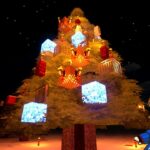 リアルすぎるクリスマスツリーがキレイすぎた！！【マイクラ】 #Shorts