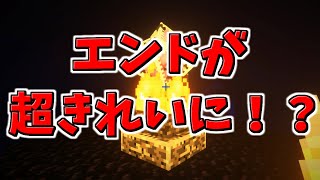 【マイクラ】エンドで影モッドと暗視のポーションを使ったらどうなる？【#Shorts/ゆっくり実況/マインクラフト/Minecraft】