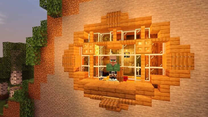 マインクラフト 山の家の作り方 Minecraft Summary マイクラ動画
