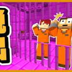 全てがピンク色の刑務所に閉じ込められた！？脱獄しろ！！【マイクラ/まいくら】