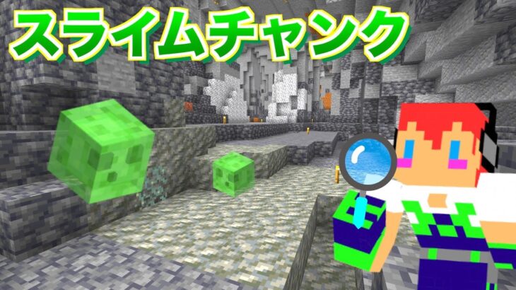 【マイクラjava版】スライムチャンクを探そう！＃１６「じゃじゃクラ」