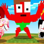 【マイクラ】超怖い鬼が隠したお年玉を集めて逃げろ！【まいくら・マインクラフト】