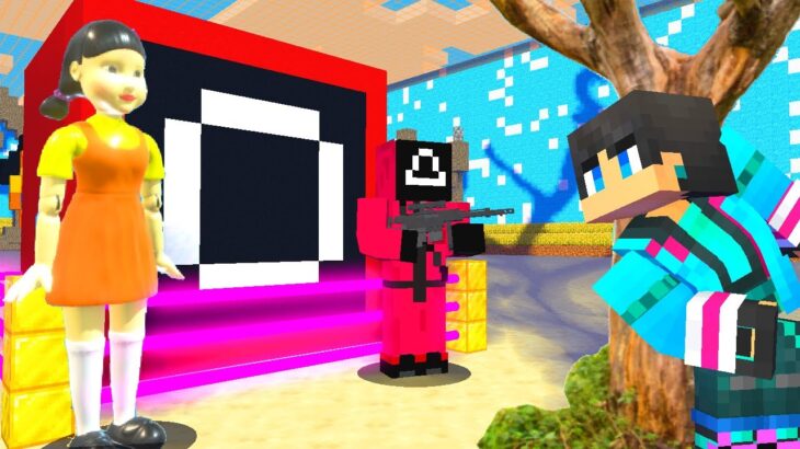 【マイクラ】イカゲームハウスに閉じ込められた仲間を救え！【マインクラフト】【まいくら】