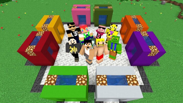 100年ぶりにカズワールドメンバーがきたぁ!!l【マイクラ】