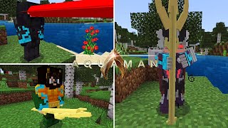 AQUAMAN Addon MCPE || AQUAMAN Mod Minecraft PE